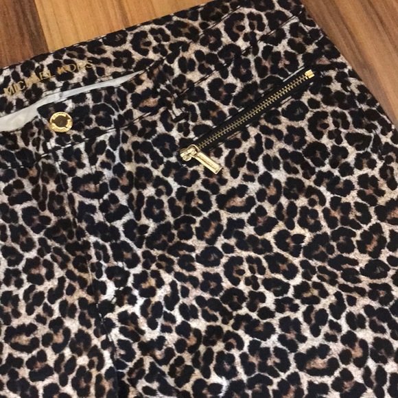 Michael Kors Denim - Like New Michael Kors Leopard Skinny Jeans